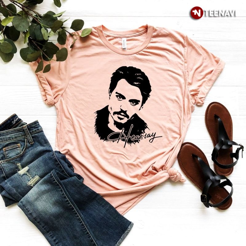 Johnny Depp Shirt, Hearsay