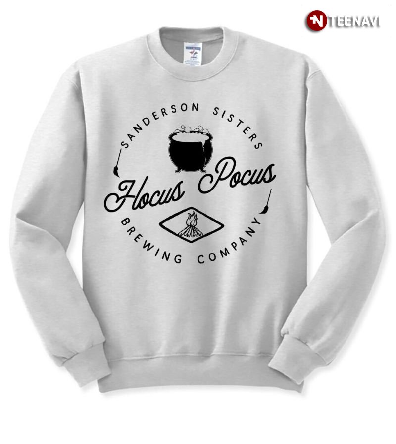 Hocus Pocus Sweatshirt, Sanderson Sisters Hocus Pocus Brewing Company