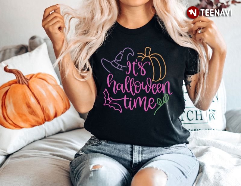 Funny Halloween Shirt, It's Halloween Time