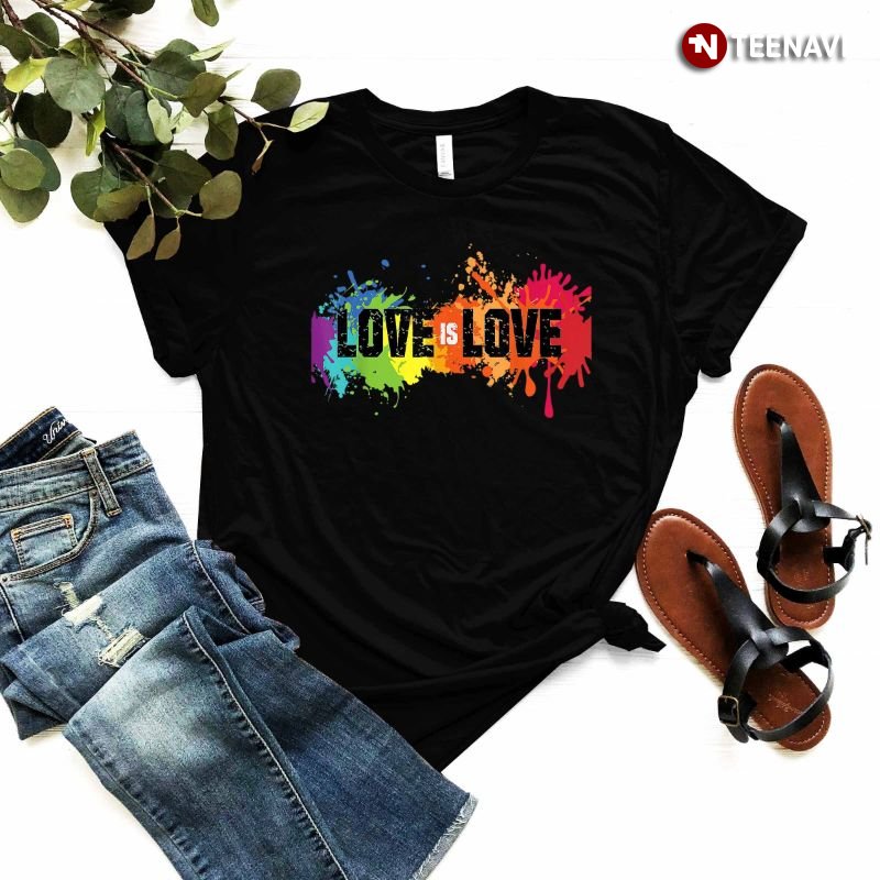 LGBT Shirt, Love Is Love