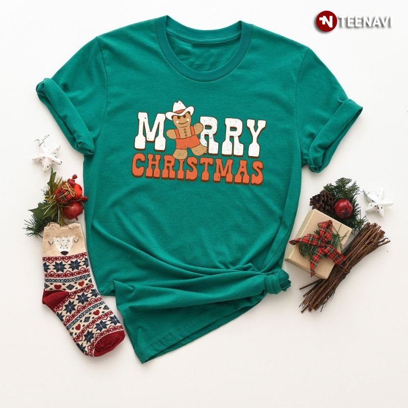 Funny Gingerbread Christmas Shirt, Merry Christmas