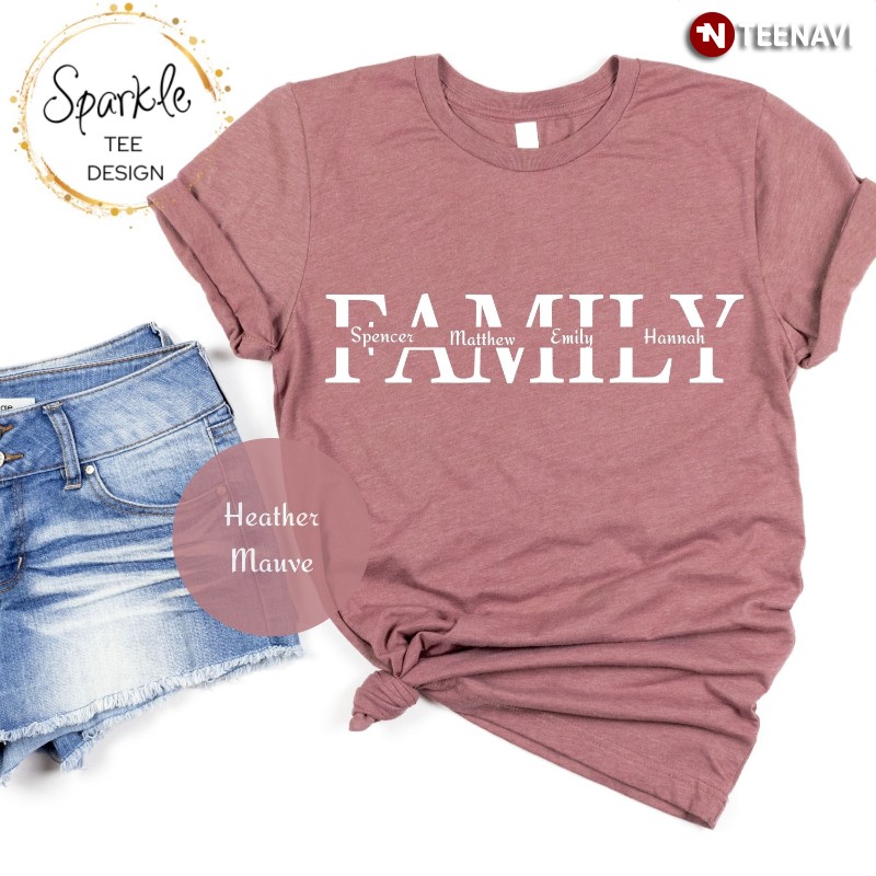 Personalized Family Shirt, Family