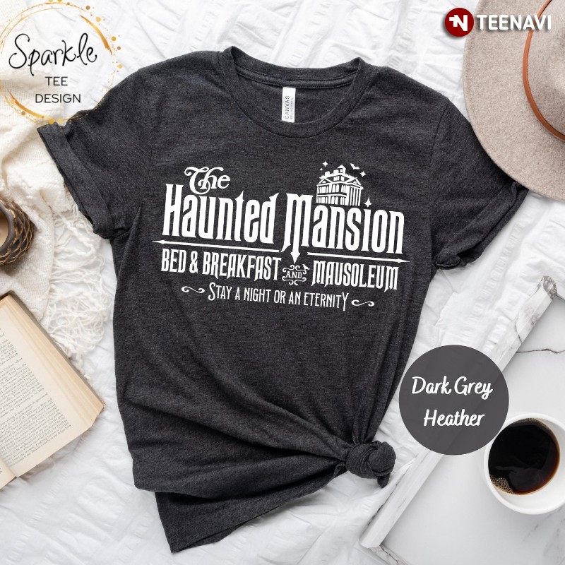 Haunted Mansion Shirt, The Haunted Mansion Bed & Breakfast Mausoleum
