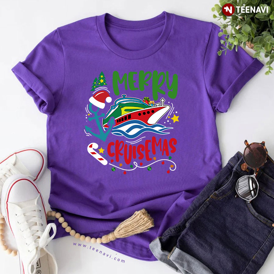 Merry Cruisemas Funny Cruising Christmas T-Shirt