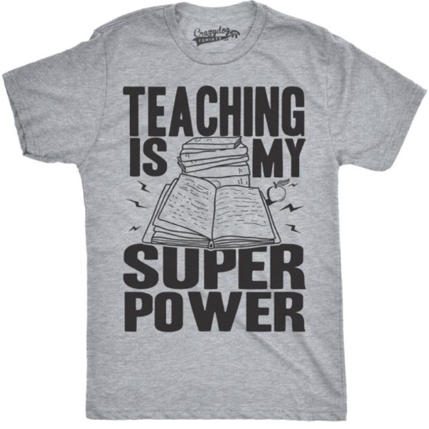 english teacher t-shirts