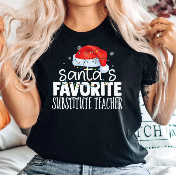 substitute teacher shirts