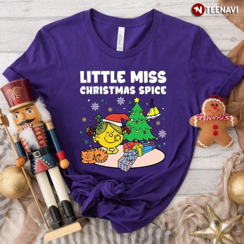Christmas Party Shirt, Little Miss Christmas Spice