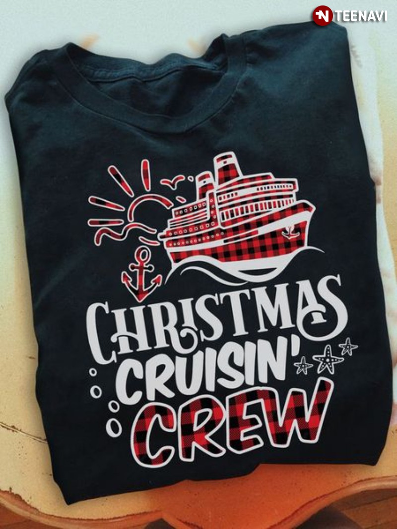 Cruise Christmas Shirt, Christmas Cruisin' Crew