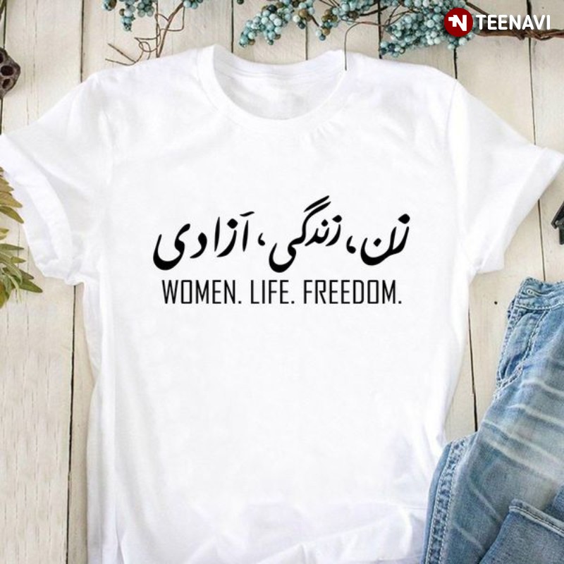 Woman Rights Shirt, Women Life Freedom