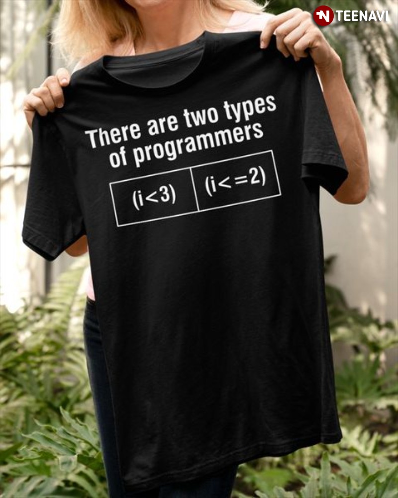 Programmer Shirt, There Are Two Types Of Programmers