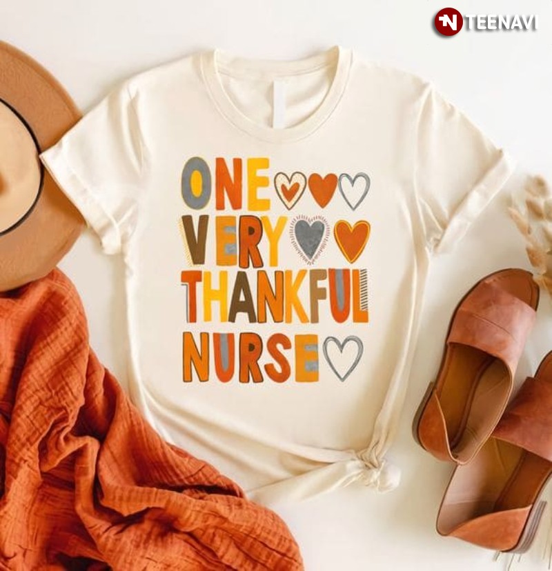 Thankful Nurse Shirt, One Very Thankful Nurse