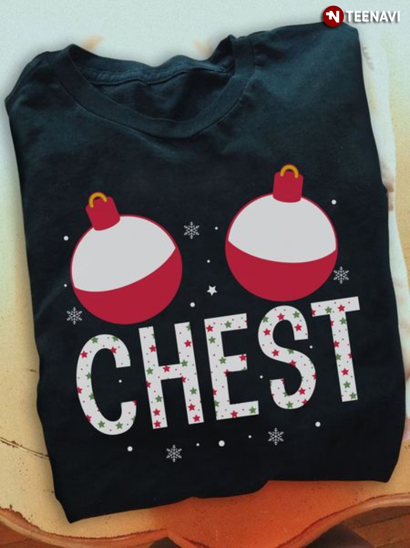 Christmas Matching Couple Shirt, Chest