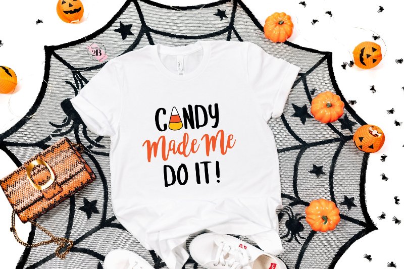 Halloween Candy Shirt, Candy Made Me Do It