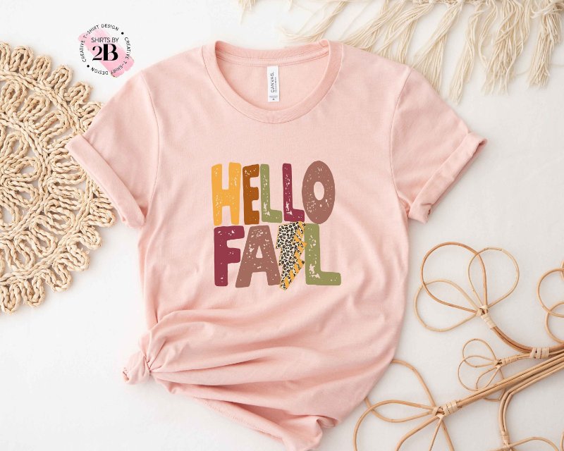 Funny Fall Shirt, Hello Fall