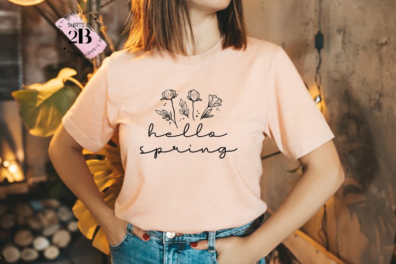 Spring Shirt, Hello Spring
