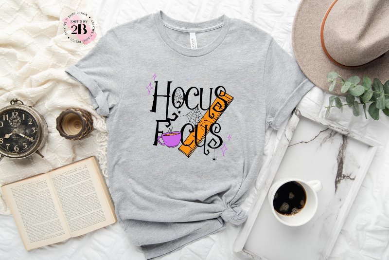 Hocus Focus Halloween Teacher T-Shirt