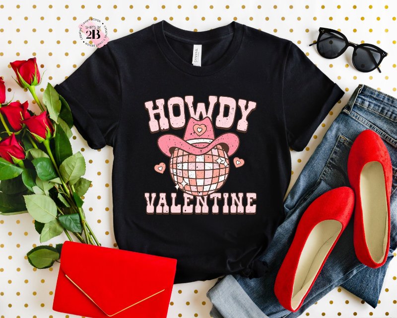 Western Valentine Shirt, Howdy Valentine