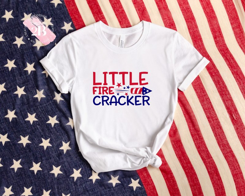 4th Of July Shirt, Little Fire Cracker