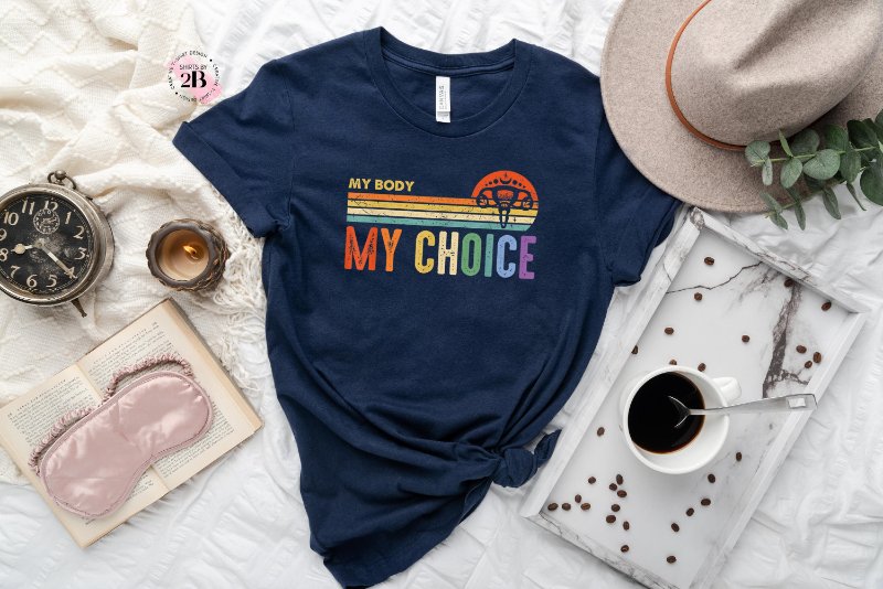 Feminist Shirt, Vintage My Body My Choice