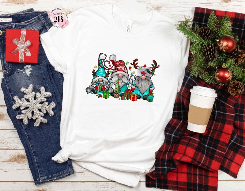 Christmas Nursing Shirt, Funny Nurse Gnome