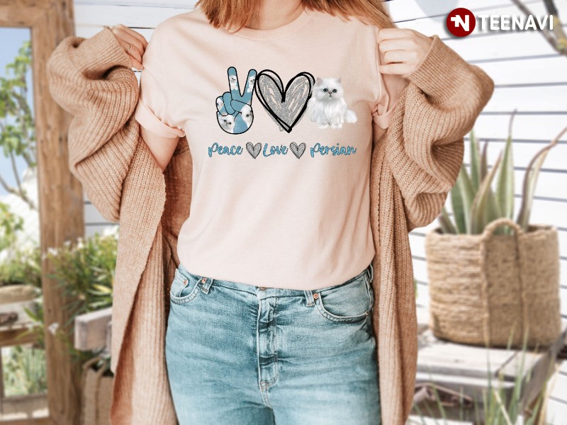 Persian Lover Shirt, Peace Love Persian