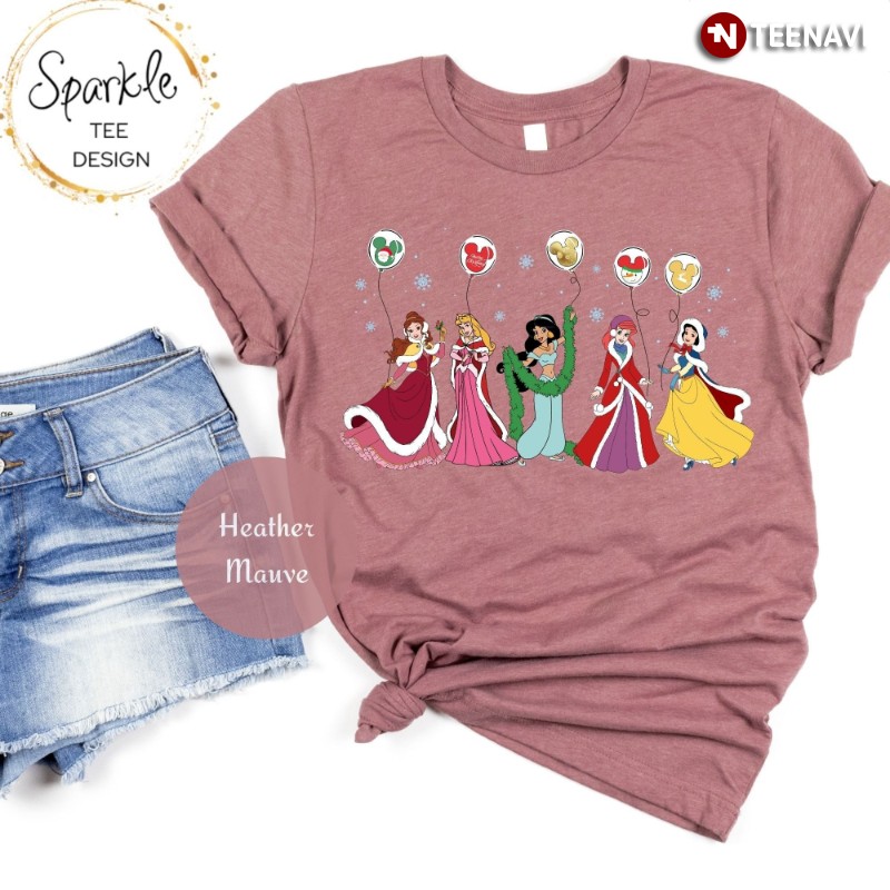 Disney Princess Christmas Shirt, Disney Bestie