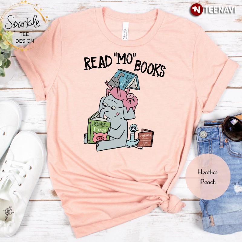 Elephant Book Shirt, Read Mo Books