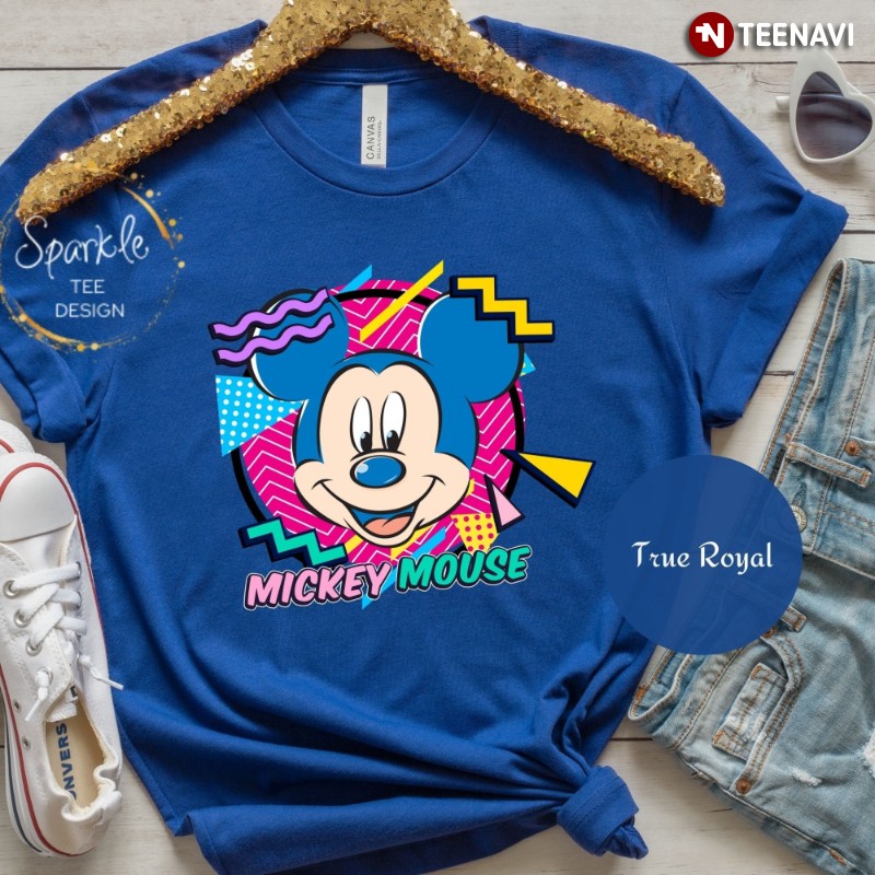Retro Mickey Mouse Shirt, Mickey Mouse Disney