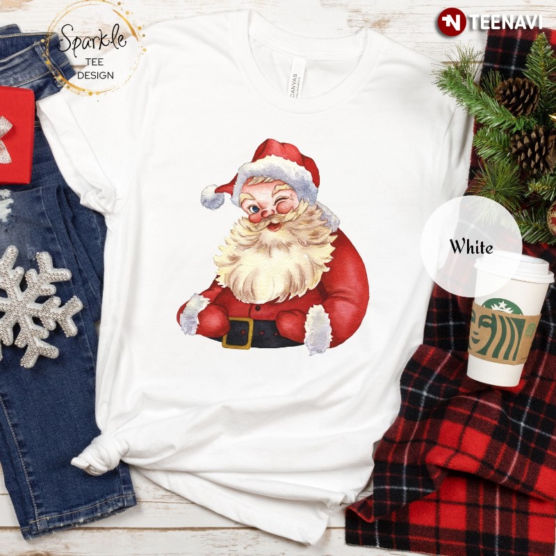 Funny Santa Claus Shirt, Merry Christmas