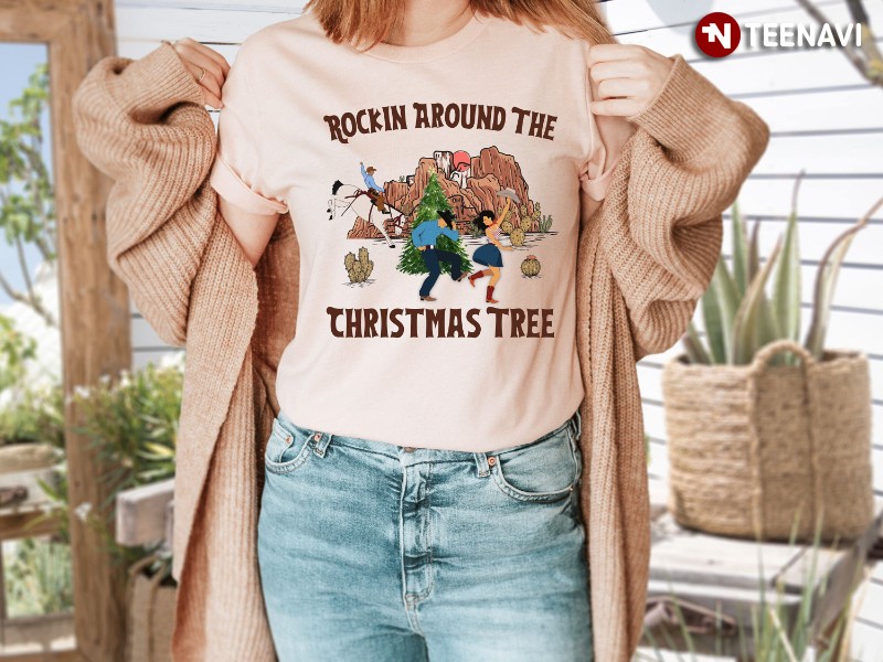 Christmas Party Shirt, Rockin Around The Christmas Tree