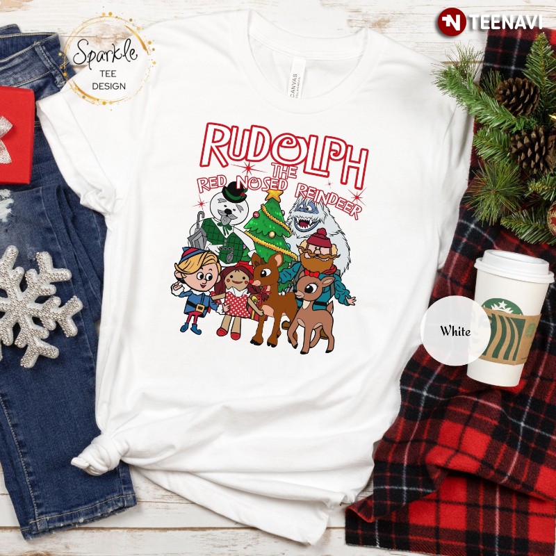 Rudolph Christmas Shirt, Rudolph The Red Nosed Reindeer