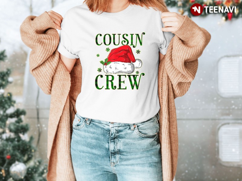 Matching Family Cousin Christmas Shirt, Cousin Crew