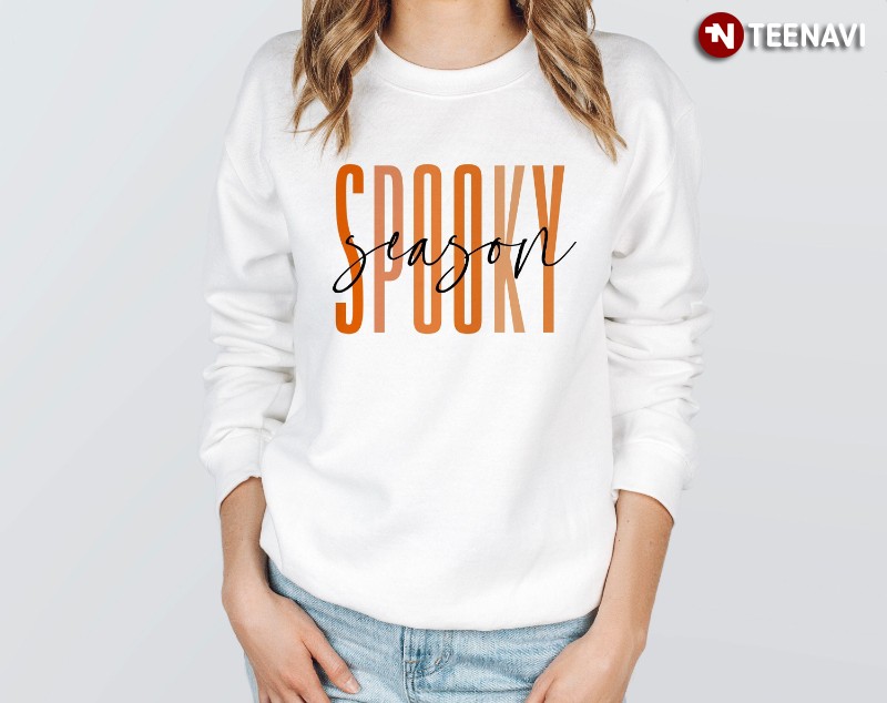 Halloween Spooky Sweatshirt, Spooky Season