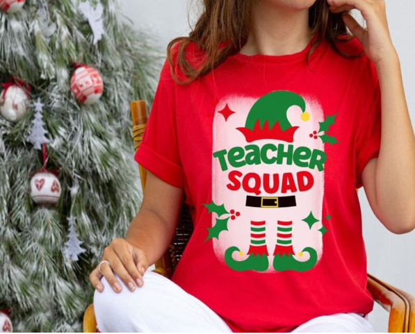 special education teacher christmas shirts