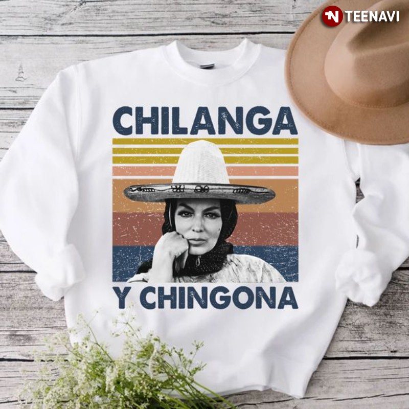 Retro Mexican Actress Shirt, María Félix Chilanga Y Chingona