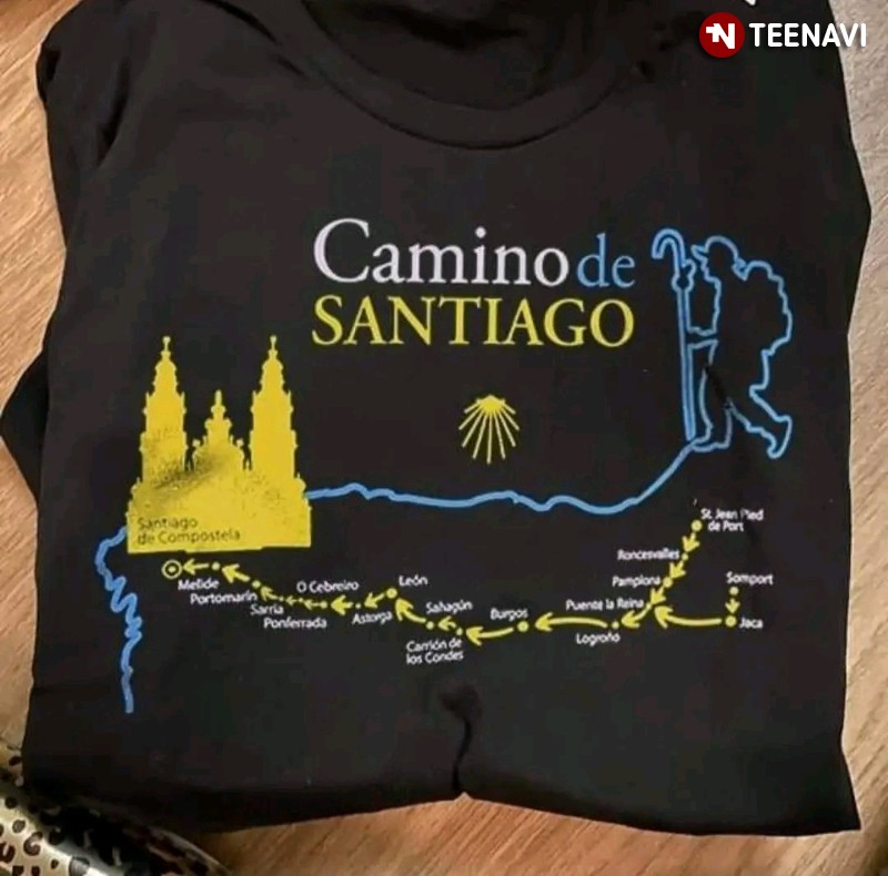Hiking Hiker Shirt, Camino De Santiago