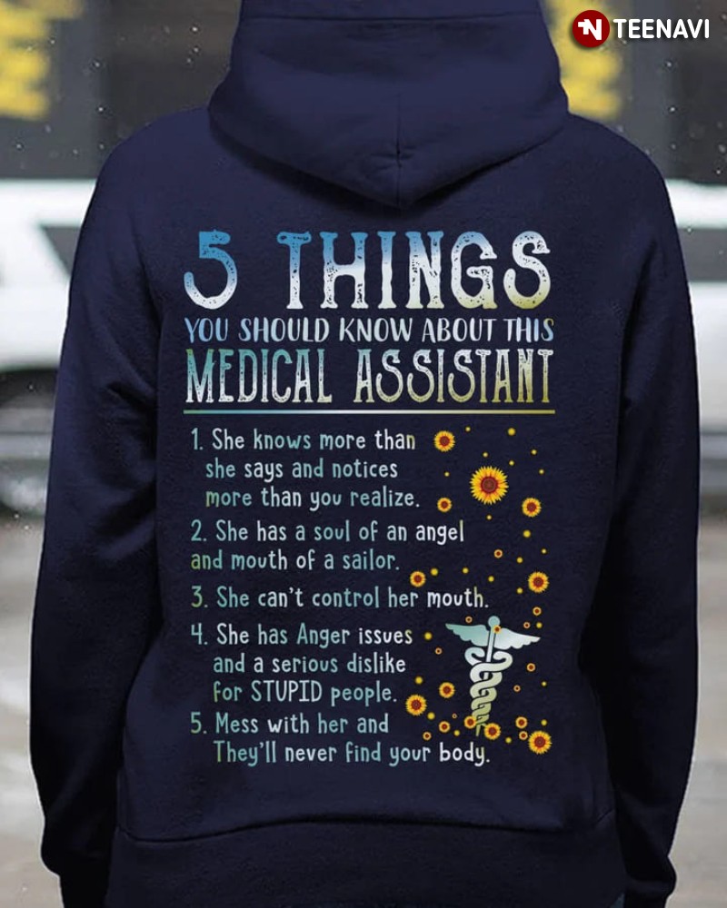 Medical Assistant Hoodie, 5 Things You Should Know About This Medical Assistant