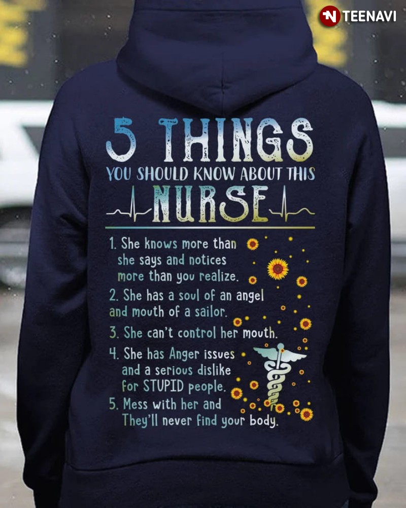Nurse Sunflower Hoodie, 5 Things You Should Know About This Nurse