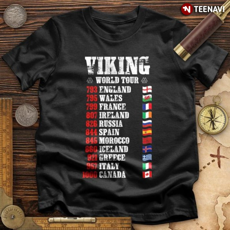 Viking Shirt, Viking World Tour