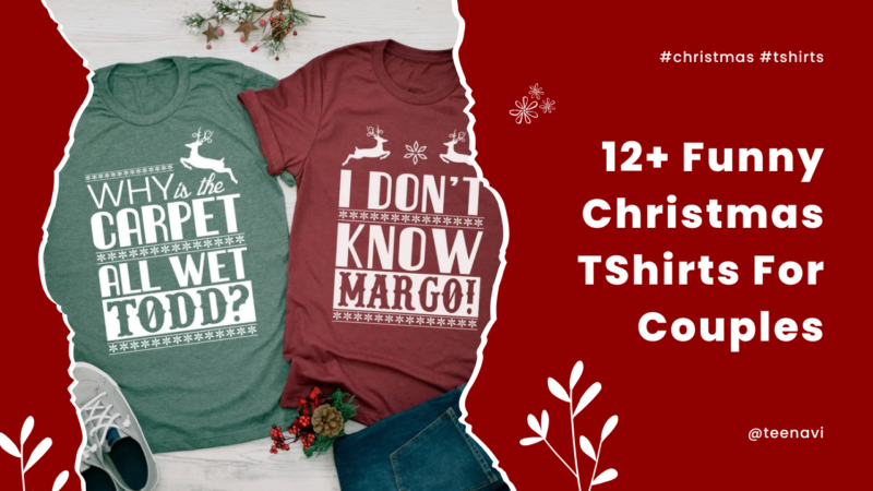 funny Christmas t shirts for couples