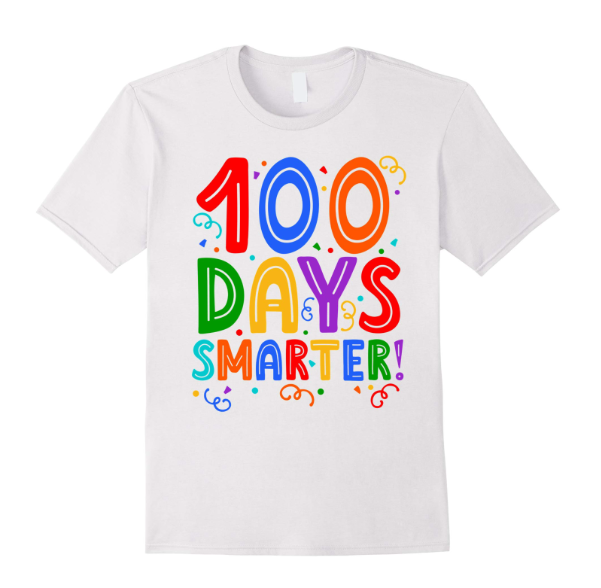 teacher 100th day of school shirt