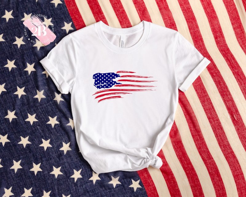 Patriotic Shirt, American Flag