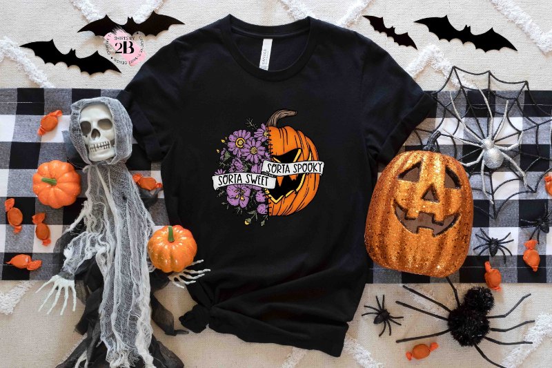 Funny Halloween Shirt, Sorta Sweet Sorta Spooky