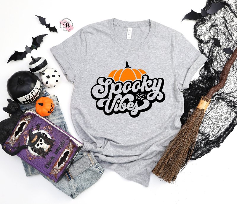 Halloween Gift Shirt, Spooky Vibes