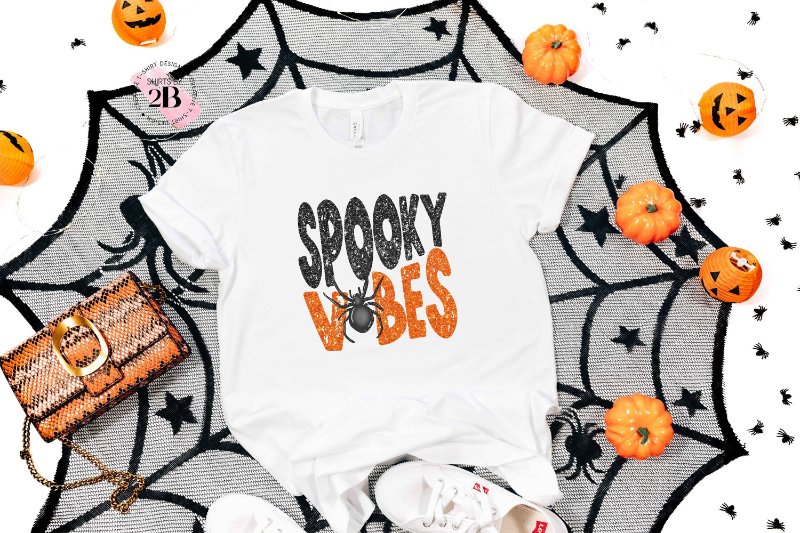 Halloween Spider Shirt, Spooky Vibes