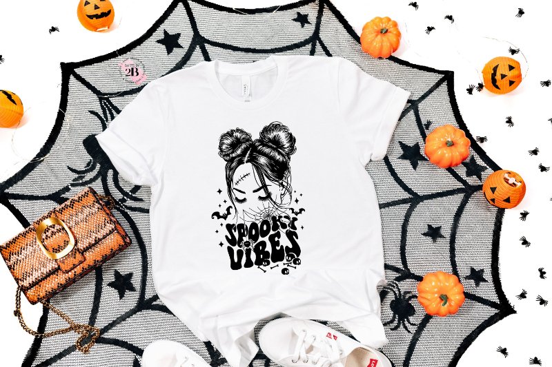 Halloween Girl Shirt, Spooky Vibes