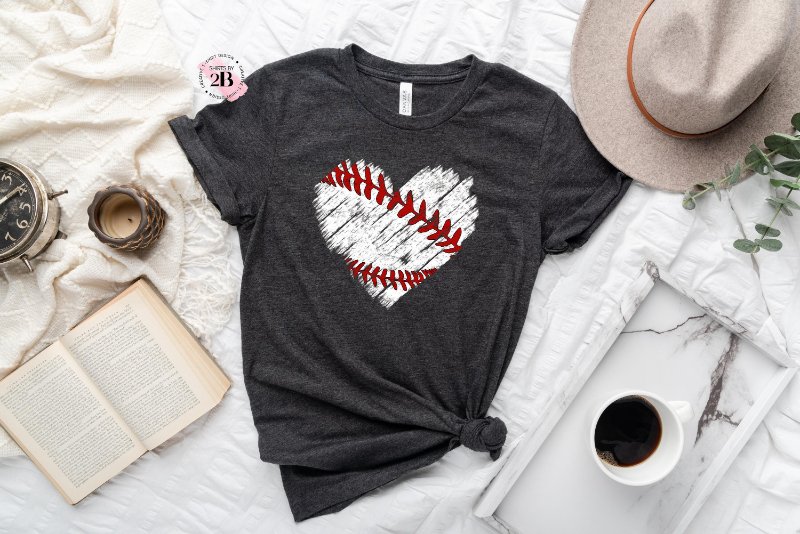 Baseball Lover Shirt, Baseball Heart