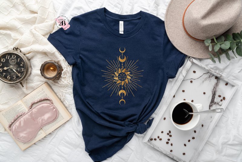 Mystical Shirt, Sun And Moon