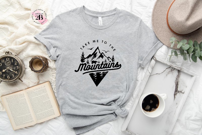 Natural Life Shirt, Take Me To The Mountains