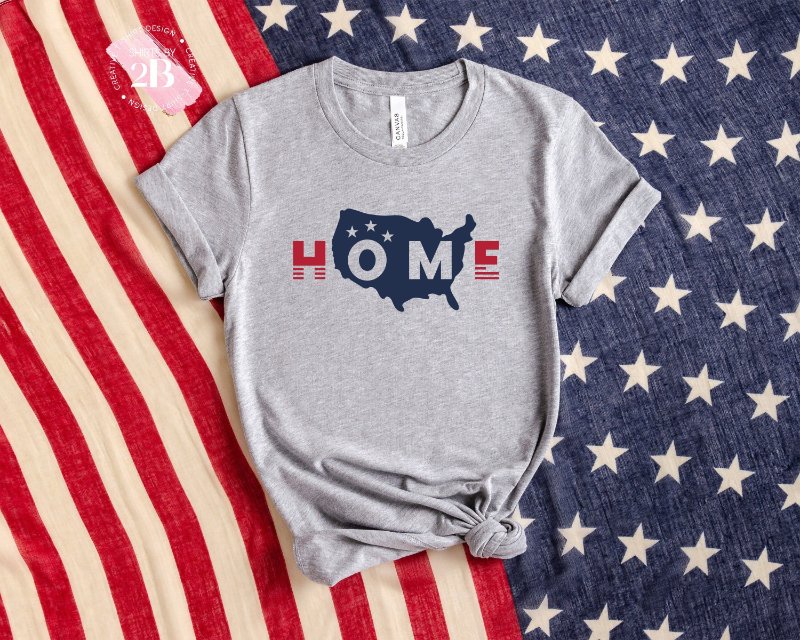 American Patriotic Shirt, Home